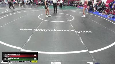 115 lbs Cons. Round 2 - Alysiana Salas, Los Banos vs Jaevani Persaud, Liberty