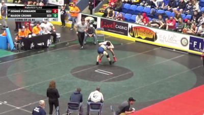 147 lbs Consi Of 32 #2 - Dennis Furmanek, McGuffey vs Mason Cronin, Neshaminy