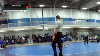 174 lbs Round 3 (8 Team) - Trevor Streeter, Muskegon Community College vs Isaac Barba, Joliet Junior College