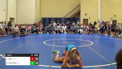 132 lbs Rr Rnd 2 - Lilly Hoy, G Phoenix WC vs Kaelon Connolly, G WC United