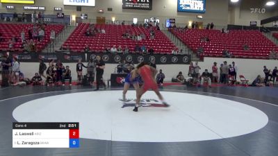 125 lbs Cons 4 - Jamie Laswell, Arizona Girls Wrestling vs Lauren Zaragoza, Brawley Union High School Wrestling