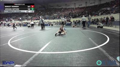 70 lbs Semifinal - Marley Kennedy, Tuttle Wrestling Club vs Arihana Gifford, Tahlequah Wrestling Club