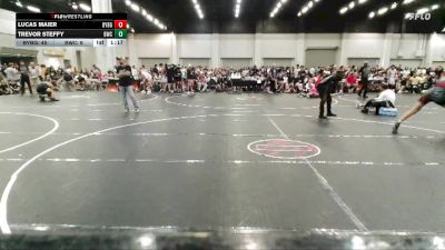 165 lbs Round 1 (6 Team) - Trevor Steffy, Blackman Wrestling Club vs Lucas Maier, Backyard Brawlers Gold