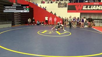 115 lbs Quarterfinal - Ava Hendricks, South Tama vs Jordin Mayson, Ottumwa