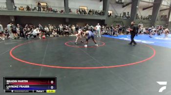 157 lbs Champ. Round 3 - Braidin Martin, AK vs Layronz Fraser, CA