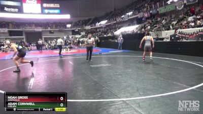 7A 157 lbs Cons. Round 3 - Adam Cornwell, Chelsea vs Noah Gross, Huntsville