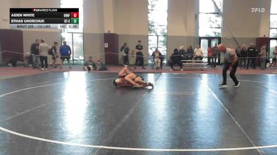 133 lbs Consi Of 4 - Aiden White, Unaffiliated HS vs Ethan Uhorchuk, Tennessee-Chattanooga