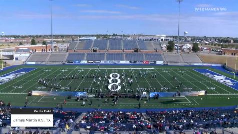 James Martin H.S., TX at 2019 BOA West Texas Regional Championship, pres. by Yamaha