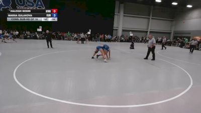 155 lbs Cons. Sub-rd Of 16 - Mariia Gulakova, Florida vs Haleigh Bodin, NTX Wrestling