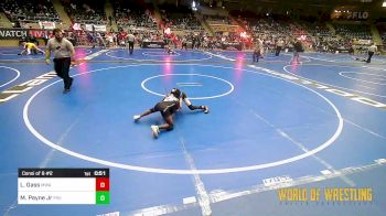 70 lbs Consi Of 8 #2 - Logan Gass, Moen Wrestling Academy vs Manny Payne Jr, Pin-King All Stars