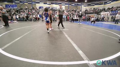 54 lbs Rr Rnd 2 - Naomi Smith, Kingfisher YellowJackets vs Eva Galindo, Choctaw Ironman Youth Wrestling