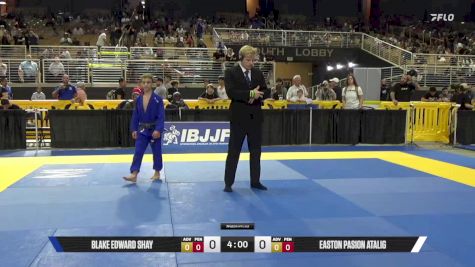 Blake Edward Shay vs Easton Pasion Atalig 2025 Pan Kids Jiu-Jitsu IBJJF Championship