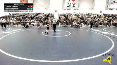 44 lbs Champ. Round 1 - Oliver Enright, Pal-Mac Wrestling vs Owen Brennan, Akron Wrestling Club