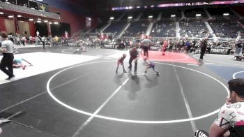 43 lbs Quarterfinal - Weston Swanson, Windy City WC vs Brynn Peterson, Athlos Wrestling