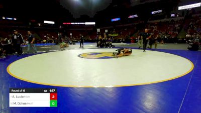 126 lbs Round Of 16 - Anthony Lucio, Fountain Valley vs Mateo Ochoa, Martin Luther King