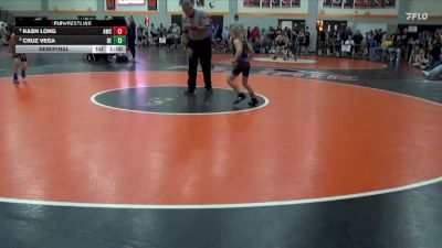 70 lbs Semifinal - Cruz Vega, DC Elite vs Kash Long, Anamosa Wrestling Club