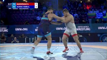 130 kg Qualif. - Konsta Maeenpaeae, Finland vs Alin Alexuc Ciurariu, Romania