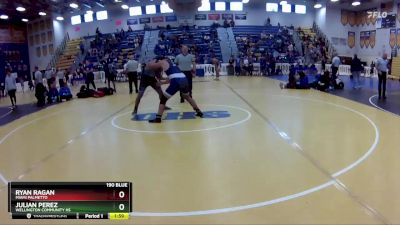 190 Blue Quarterfinal - Julian Perez, Wellington Community Hs vs Ryan Ragan, Miami Palmetto