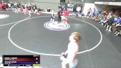 215 lbs Round 2 (16 Team) - Noah Larios, SDIKWA-GR vs Ethan Naus, KCWA-GR