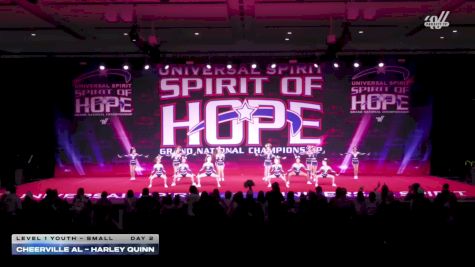 CheerVille AL - Harley Quinn [2026 L1 Youth - Small Day 2] 2026 Spirit of Hope Grand Nationals
