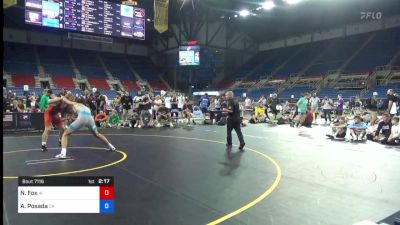 170 lbs 7th Place - Nicholas Fox, Iowa vs Angelo Posada, California