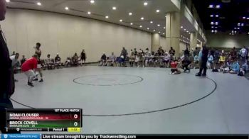 170 lbs Placement (16 Team) - Brock Covell, Brawlers Elite vs Noah Clouser, Indiana Smackdown Gold