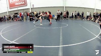 110 lbs Cons. Round 5 - Chase Adams, Guerrilla Wrestling (GWA) vs Brock Zakrzewski, Ranger Wrestling Club