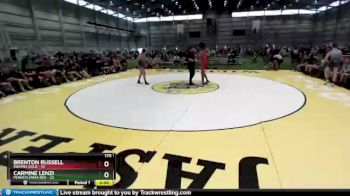 170 lbs Round 2 (8 Team) - Brenton Russell, Indiana Gold vs Carmine Lenzi, Pennsylvania Red