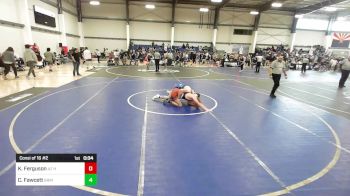 157 lbs Consi Of 16 #2 - Kodi Ferguson, AZ Heat vs Carter Fawcett, Grindhouse WC