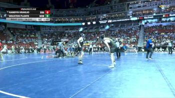 1A-215 lbs Champ. Round 2 - Braxton Plants, Montezuma vs Kamdyn Kraklio, Durant