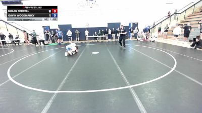 150 lbs Cons. Round 5 - Nolan Ferrell, WI vs Gavin Woodmancy, IL