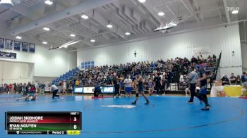 132 lbs Champ. Round 1 - Mark Suddeth, Oxford High School vs Nicolas Colletti, St. Andrew`s Episcopal School