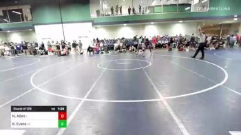 145 lbs Round Of 128 - Nolan Allen, IL vs Kj Evans, OK