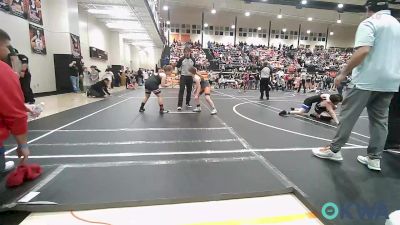 130 lbs Rr Rnd 3 - Sydney OBrien, Verdigris Youth Wrestling vs Raelynn Edwards, Scissortail Wrestling Club