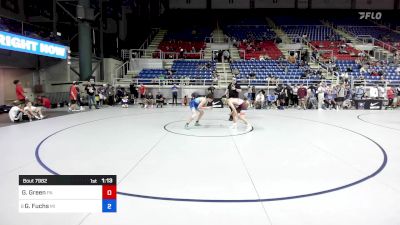 132 lbs Cons 16 #2 - Gavin Green, PA vs Grayson Fuchs, MI