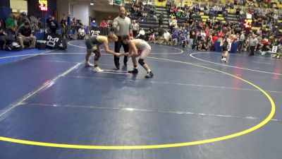 130 lbs Consy 2 - Andrew Cadle, Cougars vs Jude Benson, University Hawks WC