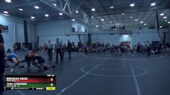 170 lbs Round 5 (10 Team) - Brendan Ridge, Barn Bros vs Yash Gawande, South Side