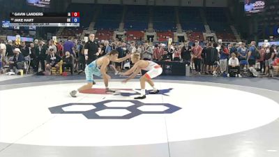144 lbs Champ. Rd Of 64 - Gavin Landers, Iowa vs Jake Hart, Oklahoma