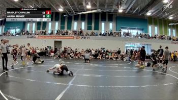 76 lbs Round 5 (6 Team) - Aaron Munoz, Eagle Empire vs Bradley Cavallini, Creeks Wrestling