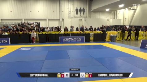 Emmanuel Edward Sells vs Cory Jason Corral 2025 World IBJJF Jiu-Jitsu No-Gi Championship