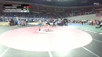 6A/5A Girls 140 Cons. Round 1 - Aryanna Garcia-Vasques, McKay Girls vs Katelin Florent, Hillsboro Girls