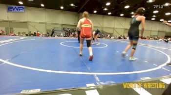 110 lbs Rr Rnd 2 - Macy Dobson, MOJO Girls vs Ramona Reinitz, Aggression Legionaries Girls