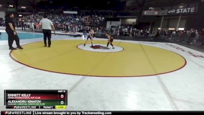 59 lbs Cons. Round 2 - Alexandru Ignatov, Cascade Christian Wrestling Club vs Emmett Kelly, Askeo International Mat Club