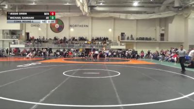 174 lbs Cons. Round 5 - Michael Gabbard, Averett vs Jessie Orbin, Waynesburg