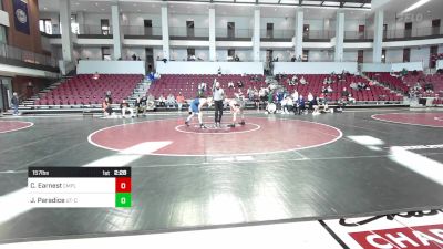 157 lbs Semifinal - Christopher Earnest, Campbell vs Jeremy Paradice, Tennessee-Chattanooga