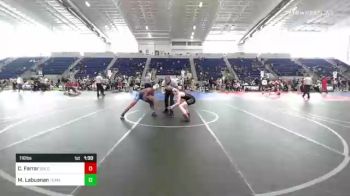 116 lbs Semifinal - Caleb Farrar, Gold Rush vs Mikah Labuanan, Team Maui