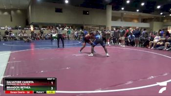 175 lbs Round 3 (6 Team) - Brandon Bethea, Assassins Blue vs Salvatore Caserta, Crusaders WC- Black