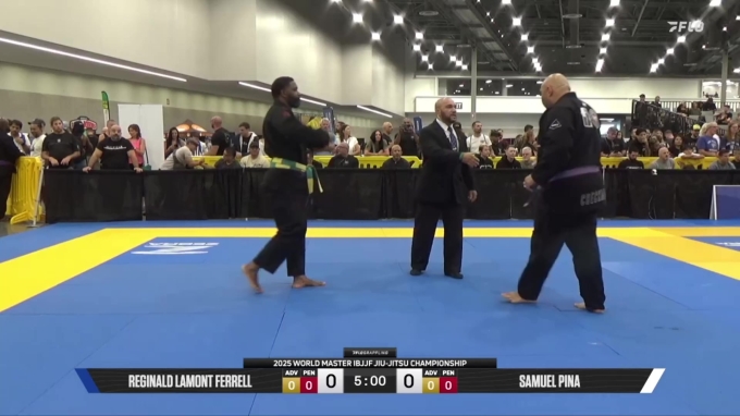 Samuel Pina vs Reginald Lamont Ferrell 2025 World Master IBJJF Jiu ...