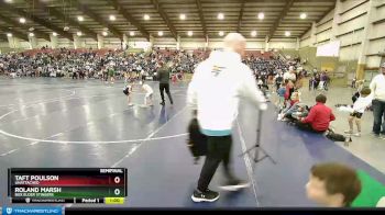 52 lbs Semifinal - Roland Marsh, Box Elder Stingers vs Taft Poulson, Unattached