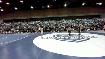 126 lbs Semifinal - Nate Mitchell, Del Oro vs Jaxson Freeman, Caldwell